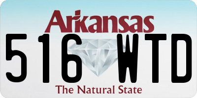 AR license plate 516WTD