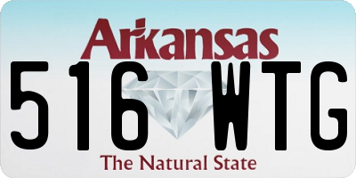 AR license plate 516WTG