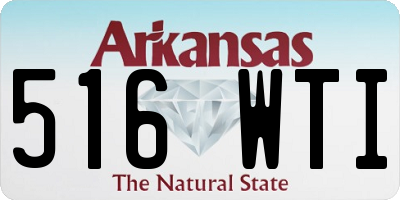 AR license plate 516WTI