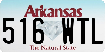 AR license plate 516WTL