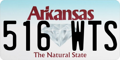 AR license plate 516WTS