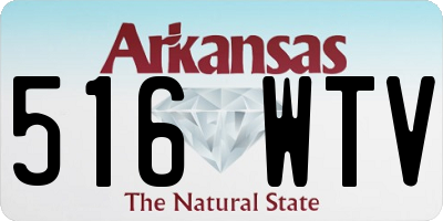 AR license plate 516WTV