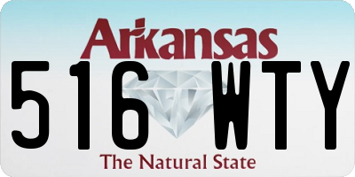 AR license plate 516WTY
