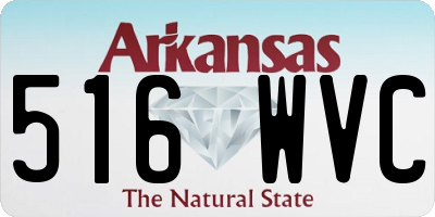 AR license plate 516WVC