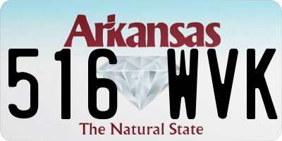 AR license plate 516WVK