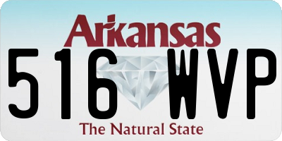 AR license plate 516WVP