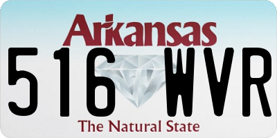AR license plate 516WVR