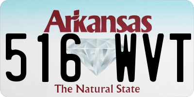 AR license plate 516WVT
