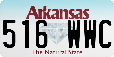 AR license plate 516WWC