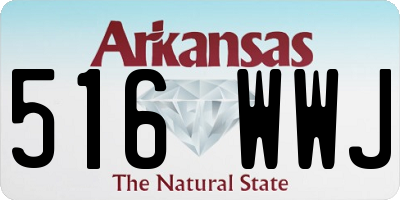 AR license plate 516WWJ