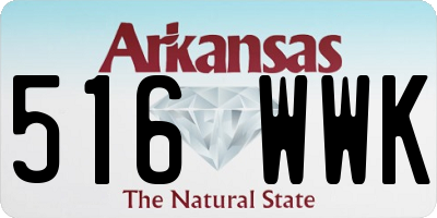 AR license plate 516WWK