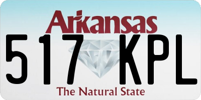 AR license plate 517KPL