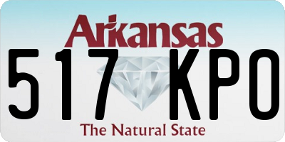 AR license plate 517KPO