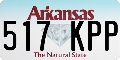 AR license plate 517KPP