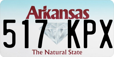 AR license plate 517KPX
