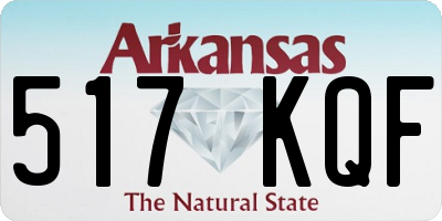 AR license plate 517KQF