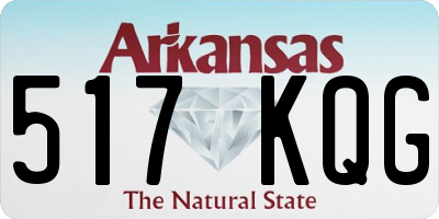AR license plate 517KQG