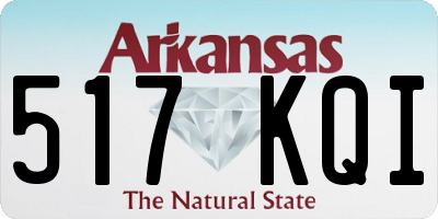 AR license plate 517KQI