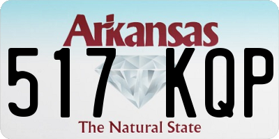 AR license plate 517KQP