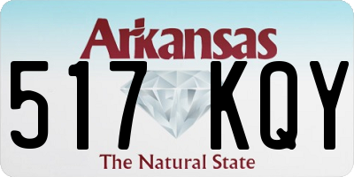 AR license plate 517KQY