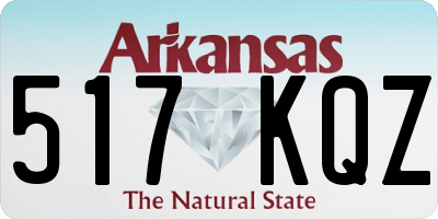 AR license plate 517KQZ