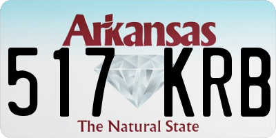 AR license plate 517KRB