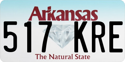 AR license plate 517KRE