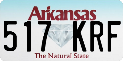 AR license plate 517KRF
