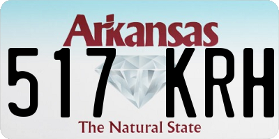 AR license plate 517KRH
