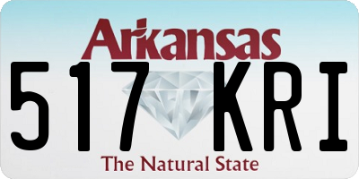 AR license plate 517KRI