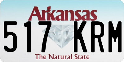 AR license plate 517KRM