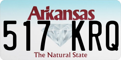 AR license plate 517KRQ