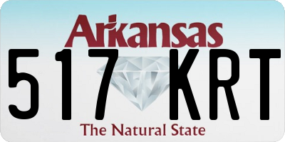 AR license plate 517KRT