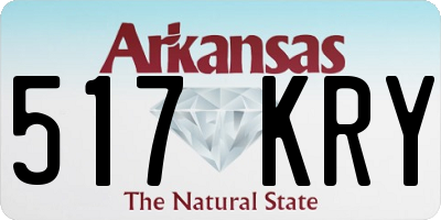 AR license plate 517KRY