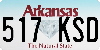 AR license plate 517KSD