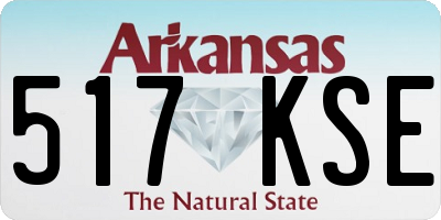 AR license plate 517KSE