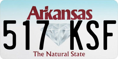 AR license plate 517KSF