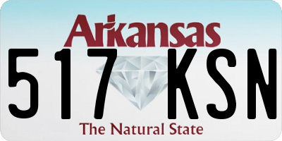AR license plate 517KSN