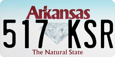 AR license plate 517KSR