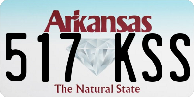 AR license plate 517KSS