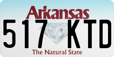 AR license plate 517KTD