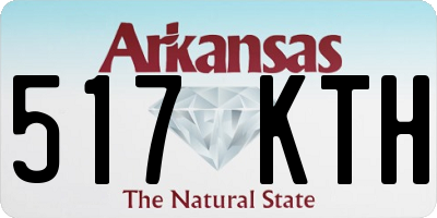 AR license plate 517KTH