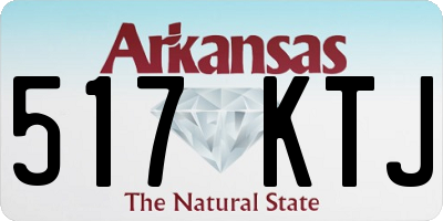 AR license plate 517KTJ