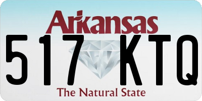 AR license plate 517KTQ