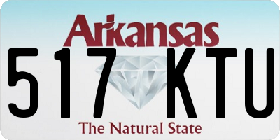 AR license plate 517KTU