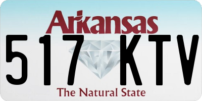 AR license plate 517KTV