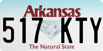 AR license plate 517KTY