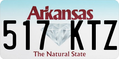 AR license plate 517KTZ
