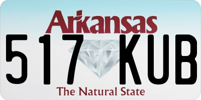 AR license plate 517KUB