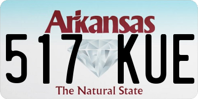 AR license plate 517KUE